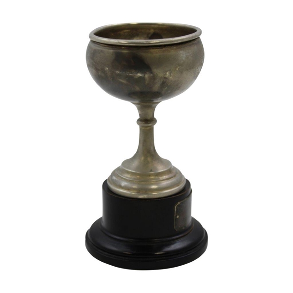 1933 Royal St. David's GC Sterling Silver Finalist Cup on Plinth