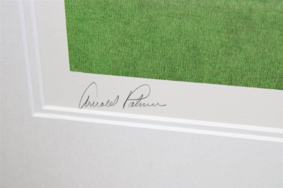 Arnold Palmer Signed 'The 13th at Augusta' Ltd Ed 213/500 Pro Tour Edition Helen Rundell Print JSA ALOA