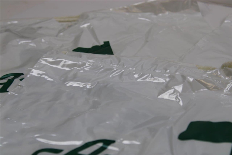 Five (5) Augusta National Golf Club Plastic Bags with Drawstrings