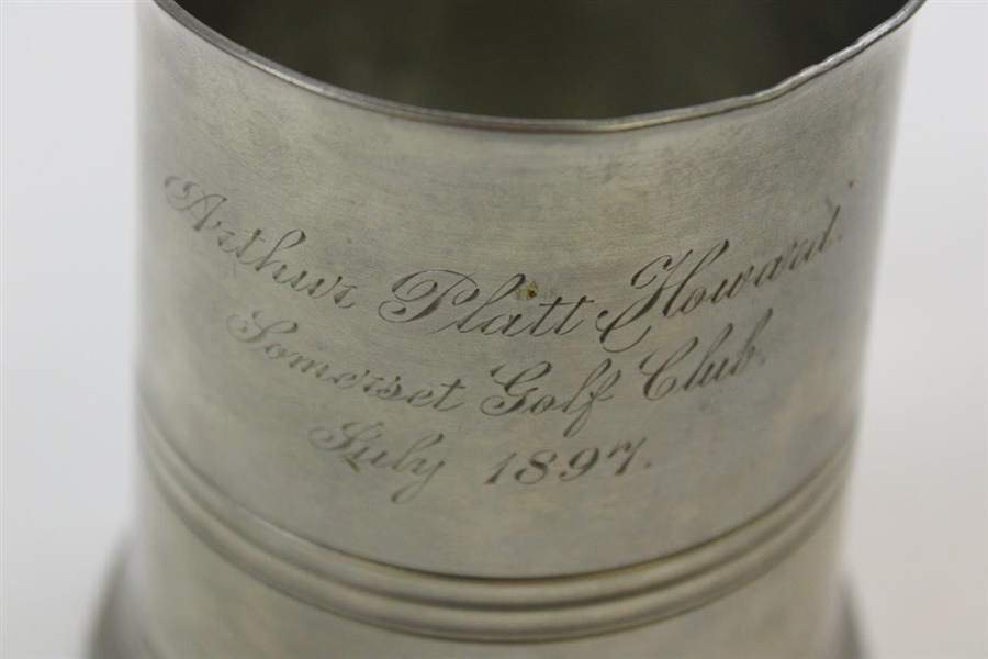 1897 Somerset Golf Club Arthur Platt Howard Trophy Mug - July