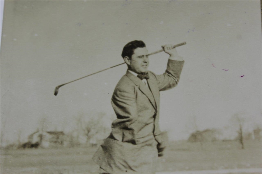 One-Armed Golfers Dickinson & Haskins P-J Press Bureau Photo - Victor Forbin Collection