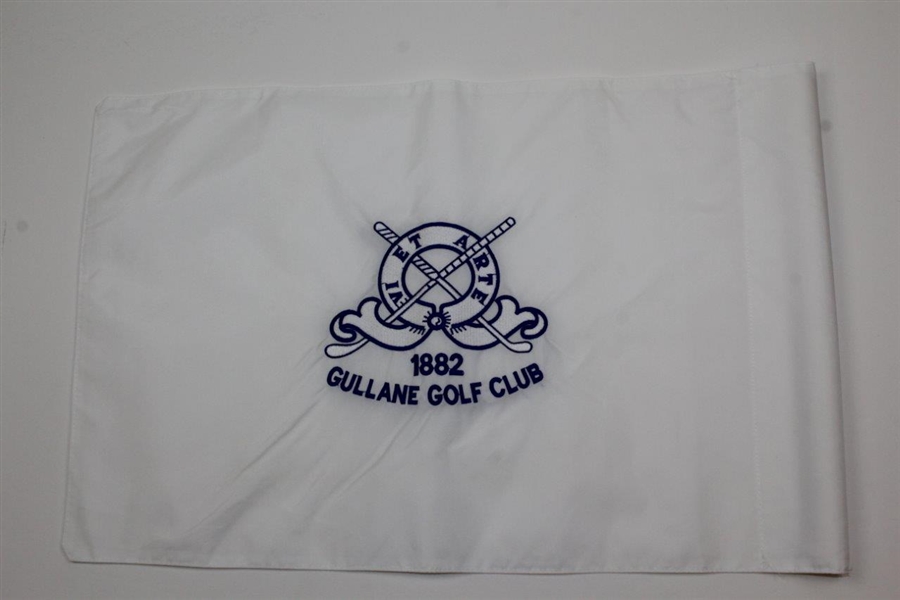 Gullane Golf Club Course Flown Flag with StrokeSavers For Three Courses