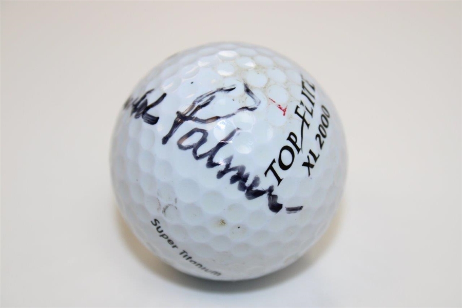 Arnold Palmer Signed Top-Flite XL-2000 Logo Golf Ball JSA ALOA