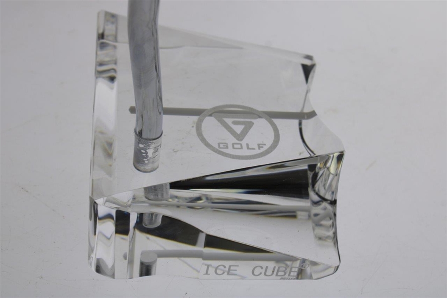 Groove Golf 'Ice Cube' Putter with Super Stroke Grip & Headcover