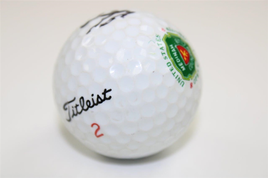 Hale Irwin Signed Medinah US Open Championship Golf Ball - Site Of Win JSA ALOA