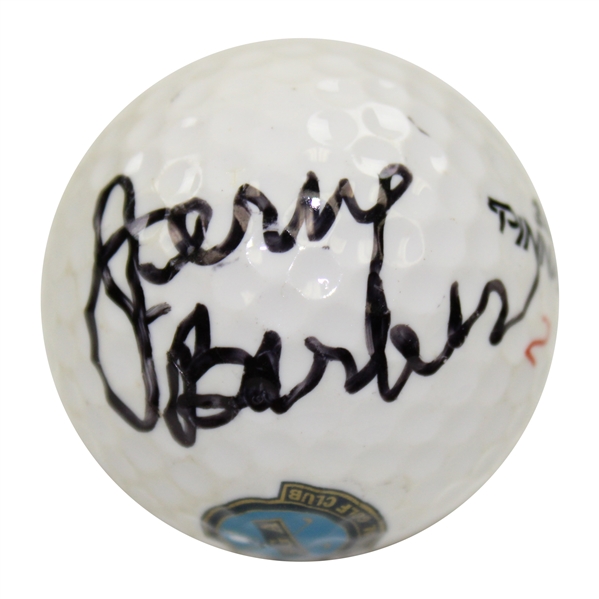 Jerry Barber Signed PGA National GC Logo Golf Ball - 1961 PGA Champ JSA ALOA