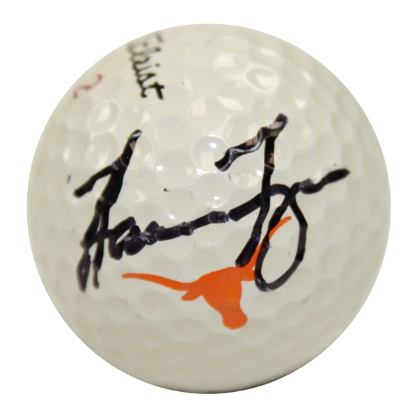 Harrison Frazier Signed Texas Longhorn Logo Golf Ball JSA ALOA