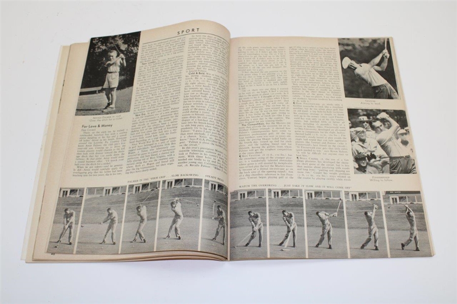 Arnold Palmer Signed TIME Magazine May 2, 1960 JSA #HH62511