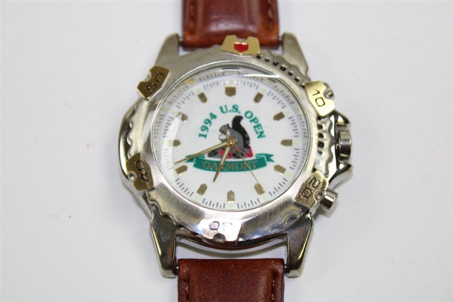 Unused 1994 US Open at Oakmont CC Watch in Case - Needs New Battery