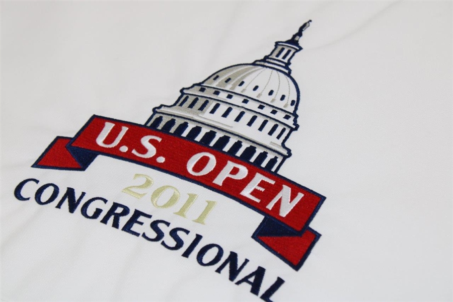 2011 Original US Open Embroidered Flag Congressional C.C. Rory McIlroy wins