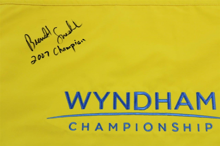 Brandt Snedeker Signed Wyndham Championship with '2007 Champion' Inscription JSA ALOA