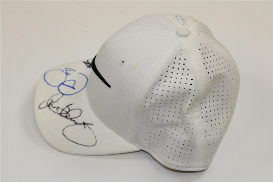 Rory McIlroy, Tony Finau & Jason Day Signed Nike Hat JSA ALOA