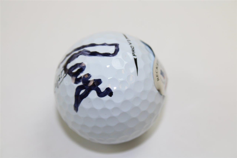 Gary Player Signed Signed Masters Logo Ball with Years Won BECKETT #BB09280