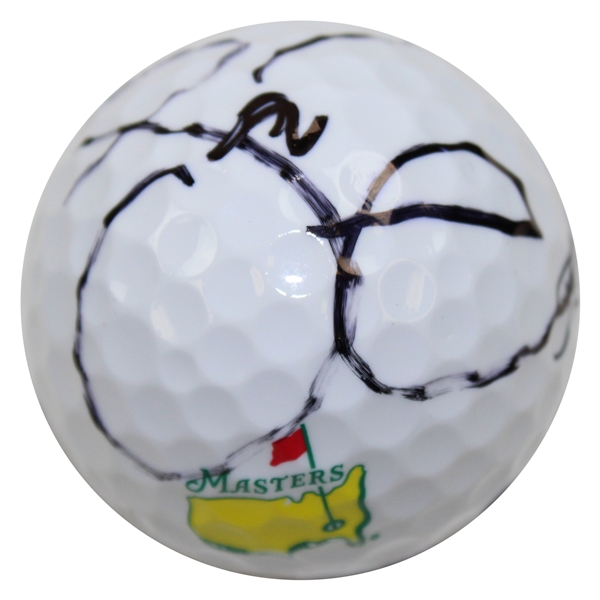 Jason Day Signed Masters Logo Golf Ball BECKETT #BB09302