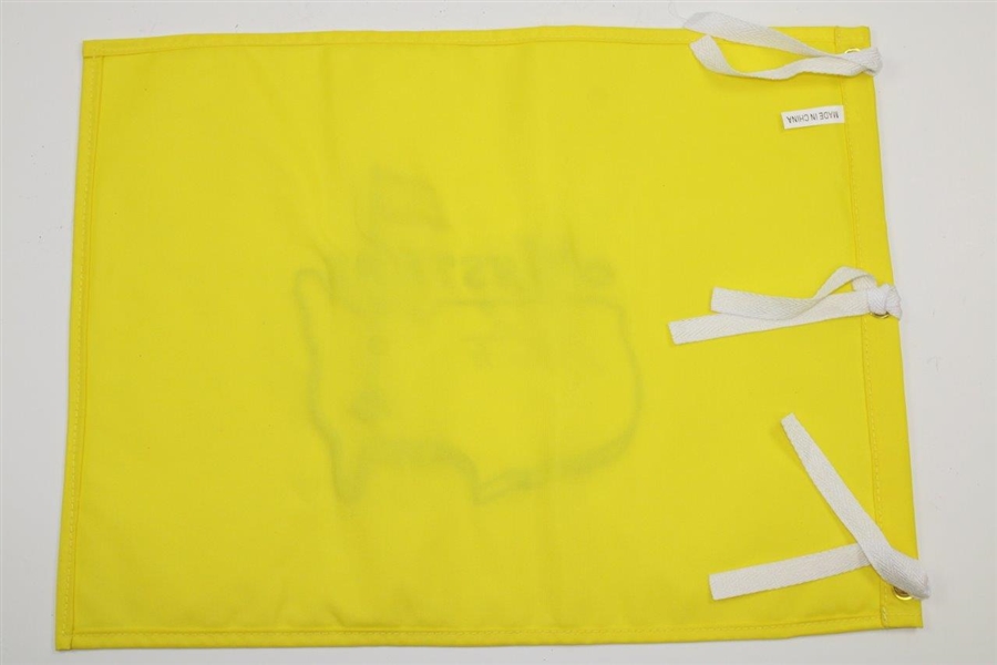 Gary Player Signed Undated Masters Embroidered Flag with Dates Won Flag BECKETT #BB09287