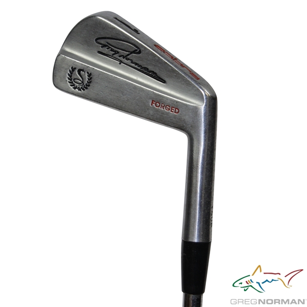 Greg Norman's Personal Used Cobra 'Greg Norman' Forged 1-Iron
