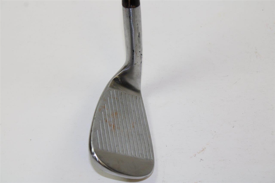 Greg Norman's Personal Used Unmarked & Unstamped Pitching Wedge with Lead Tape & '53' Handwritten