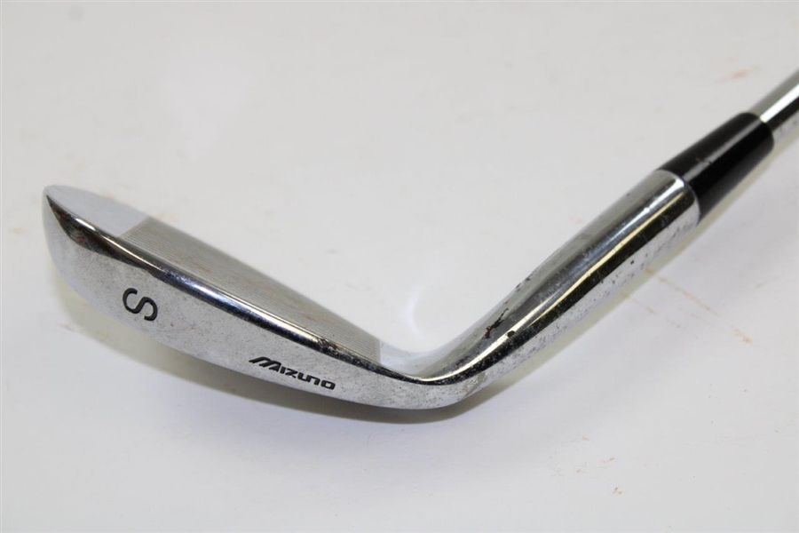 Greg Norman's Personal Used Mizuno BW-58 T ZOID Sand Wedge with Lead Tape