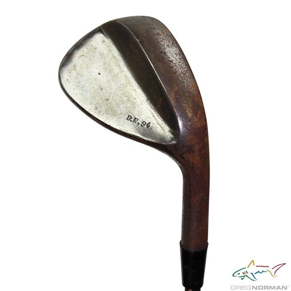 Greg Norman's Personal Used 'D.R. 94' Unmarked Wedge