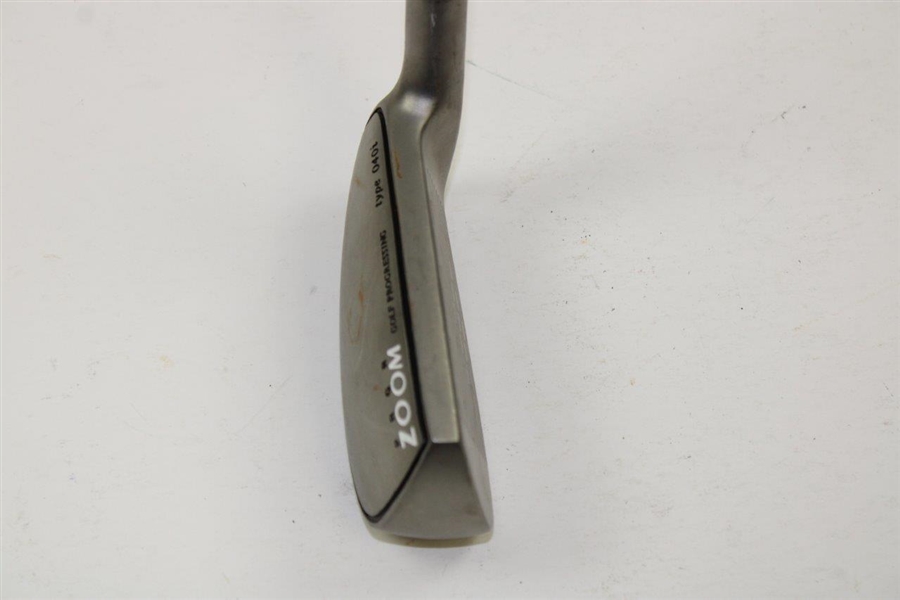 Greg Norman's Personal Used ZOOM Golf Progressing Titan & Tungsten PRGR Type 040i Driving Iron
