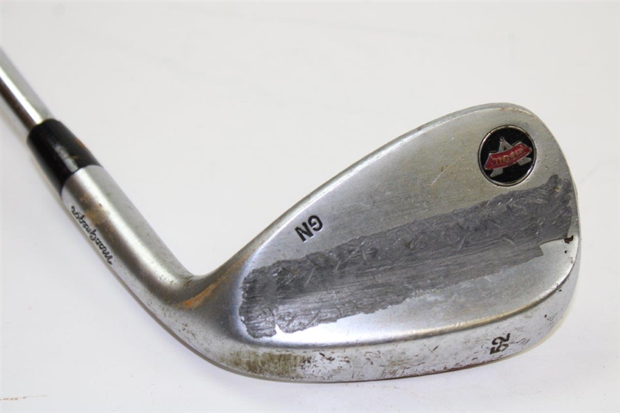 Greg Norman's Personal Used MacGregor V-Foil 'GN' 52 Degree Wedge with Lead Tape
