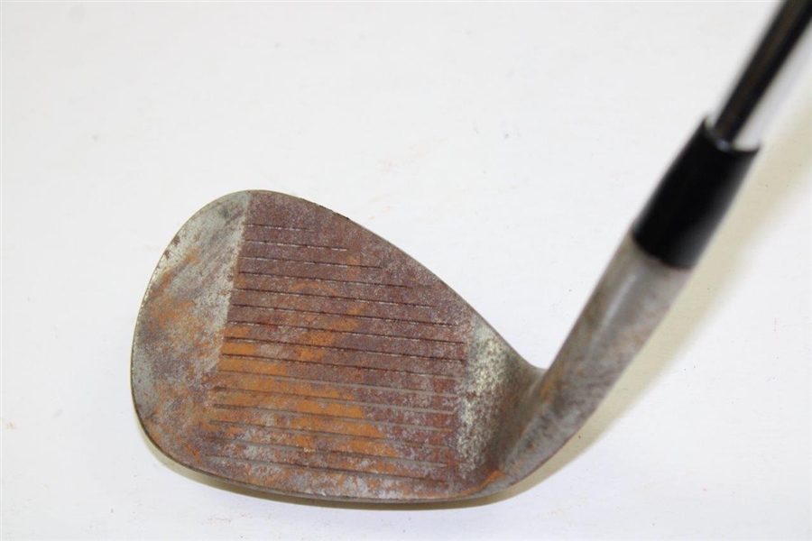 Greg Norman's Personal Used MacGregor 'GN' Tourney 57 Degree DW Wedge with Lead Tape