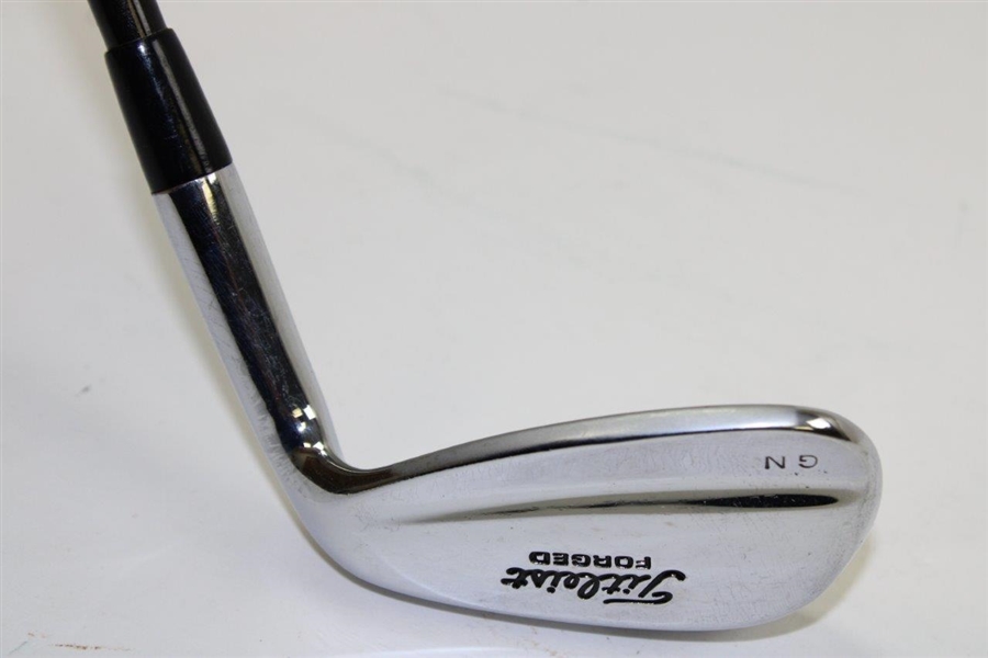 Greg Norman's Personal Used Titleist Forged 'GN' Pitching Wedge