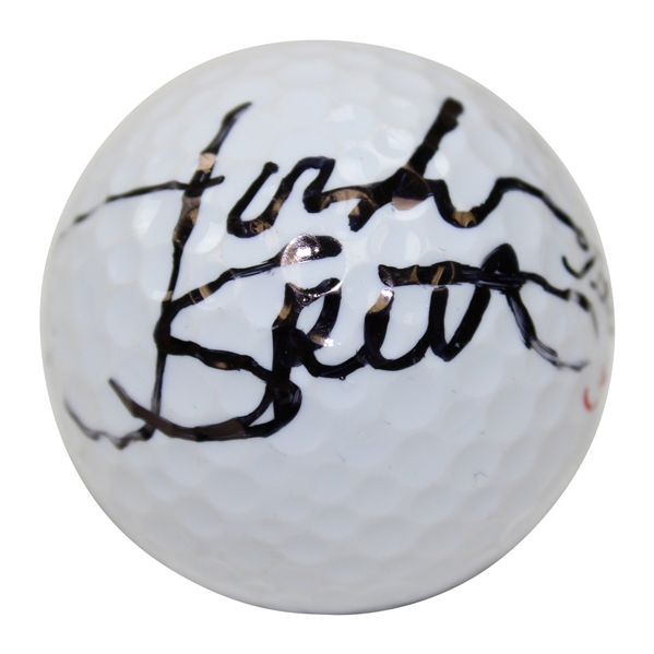 Jordan Spieth Signed Titleist 3 Logo Golf Ball JSA ALOA