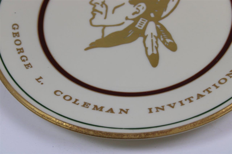Vinny Giles' Personal George L. Coleman Invitational at Seminole Golf Club Lenox Plate