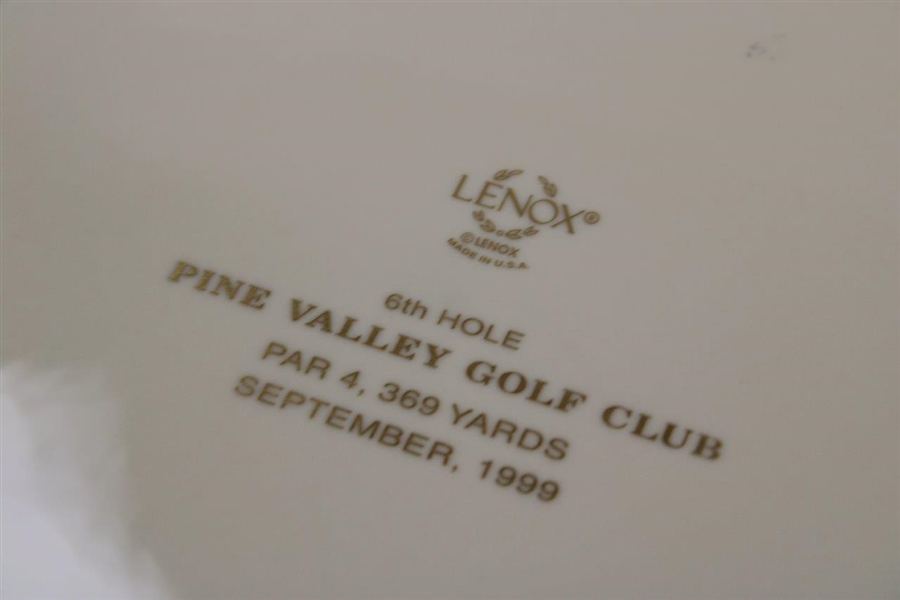 Vinny Giles' Pine Valley Golf Club Crump Memorial Cup Senior Medalist Lenox Plate - 1999