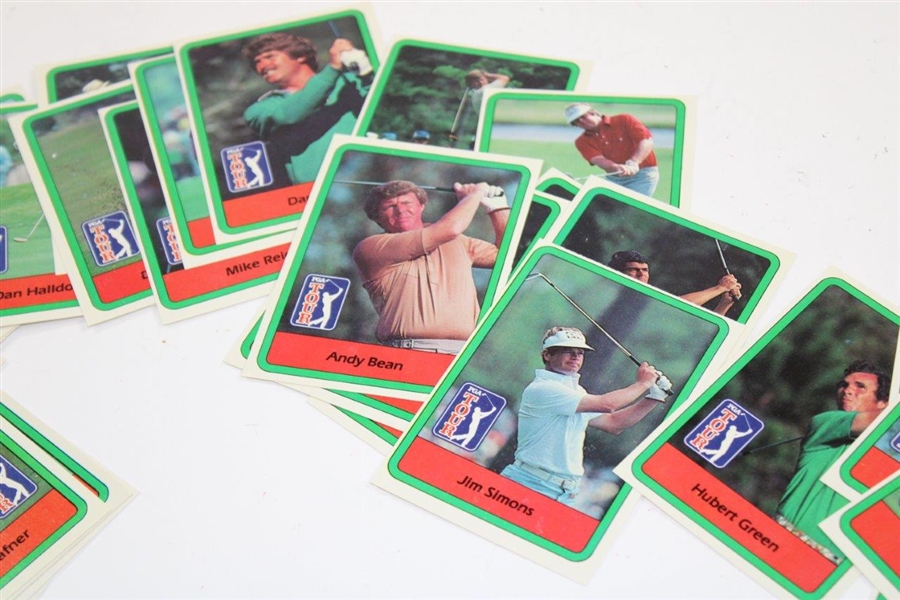 1982 PGA Tour Money Winners Complete Set of Cards with Stat Leaders