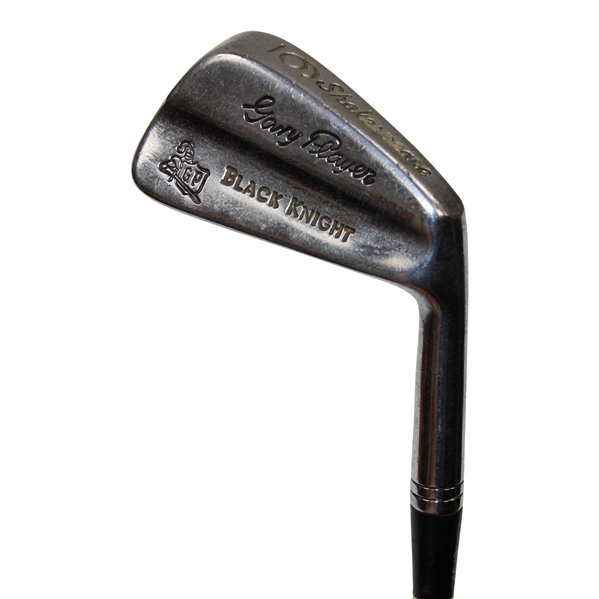 Gary Player's Personal Used Gary Player Black Knight 'Shakespeare' 6 Iron with Provenance Letter