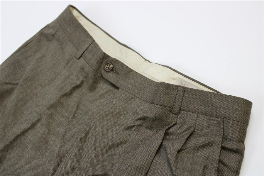 Gary Player's Personal Pair of Hickey Freeman Golf Pants with Provenance Letter