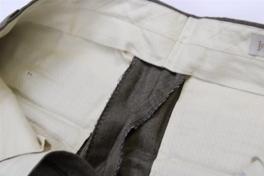 Gary Player's Personal Pair of Hickey Freeman Golf Pants with Provenance Letter