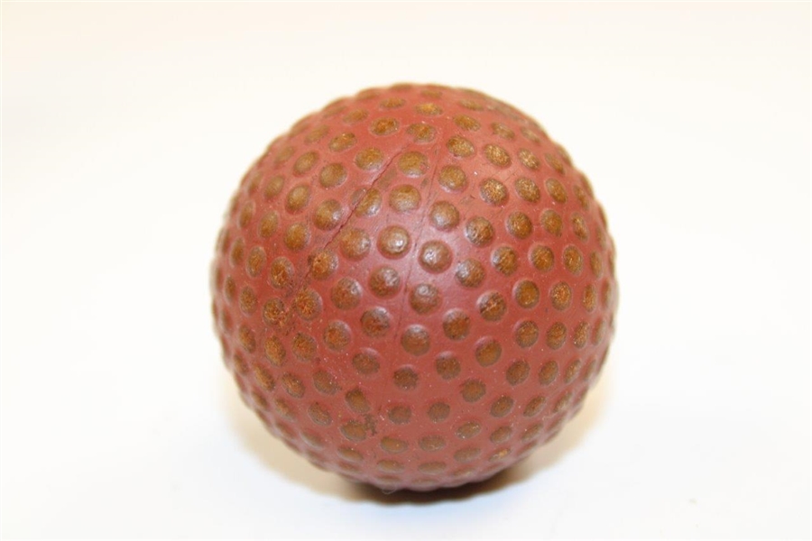 Circa 1906 Martins Zodiac Red Bramble Golf Ball