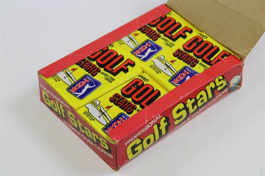 1981 Donruss Golf Cards Box with 35 Packs