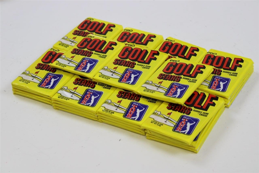 1981 Donruss Golf Cards Box with 35 Packs