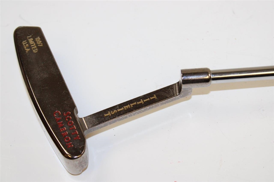 1997 Scotty Cameron Limited USA Protoype Project C.L.N. No. 2 Putter with Wrap & Headcover