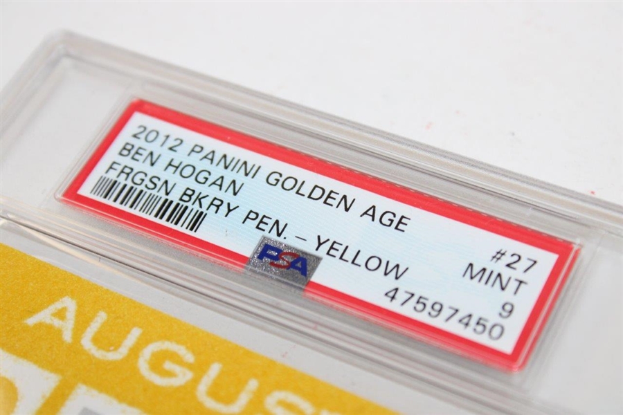 Ben Hogan 2012 Ferguson Bakery Pennant Card #27 PSA Slabbed & Graded 9 MINT 47597450