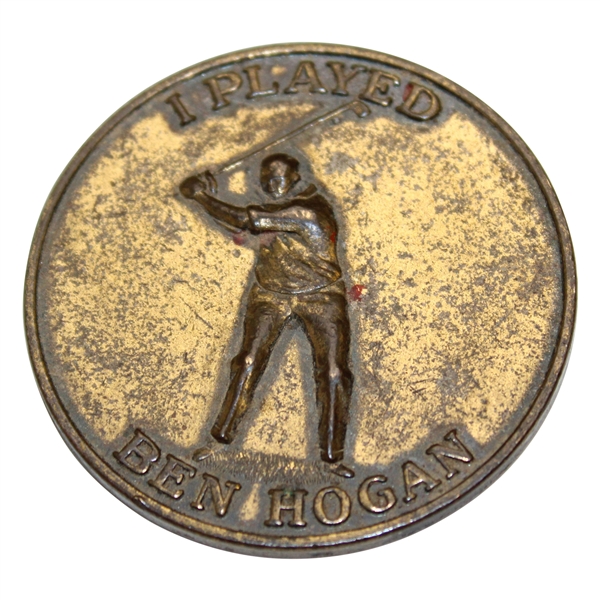 1950'S I Played Ben Hogan AMF Explorere Fitness Boy Scouts of America Medal