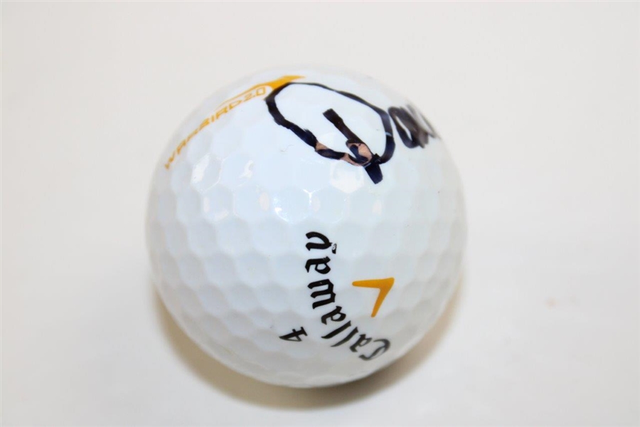David Graham Signed Callaway Wounded Warrior Project Logo Golf Ball JSA ALOA