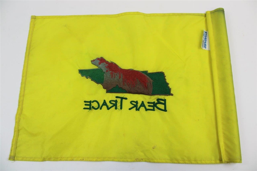 Bear Trace Course Flown Embroidered Yellow Flag - Jack Nicklaus Design