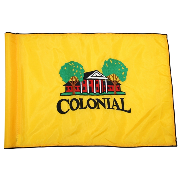 1993 Colonial Championship 18th Hole Winning Flag - Fulton Allem Winner - Bob Burns Collection