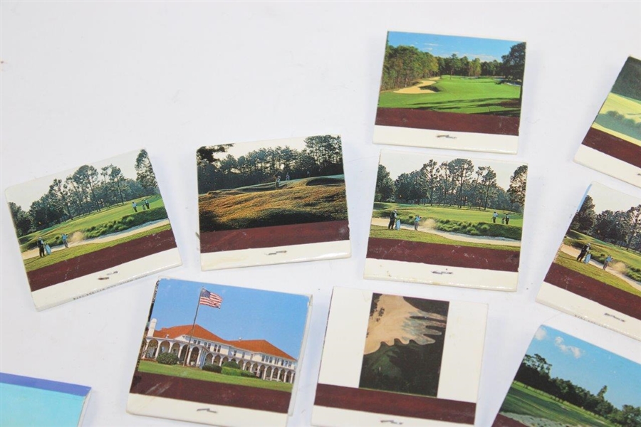 1999 US Open Pinehurst, 2008 PGA Oakland Hills, Glen Abbey, & OPEN Championship Assorted Match Books