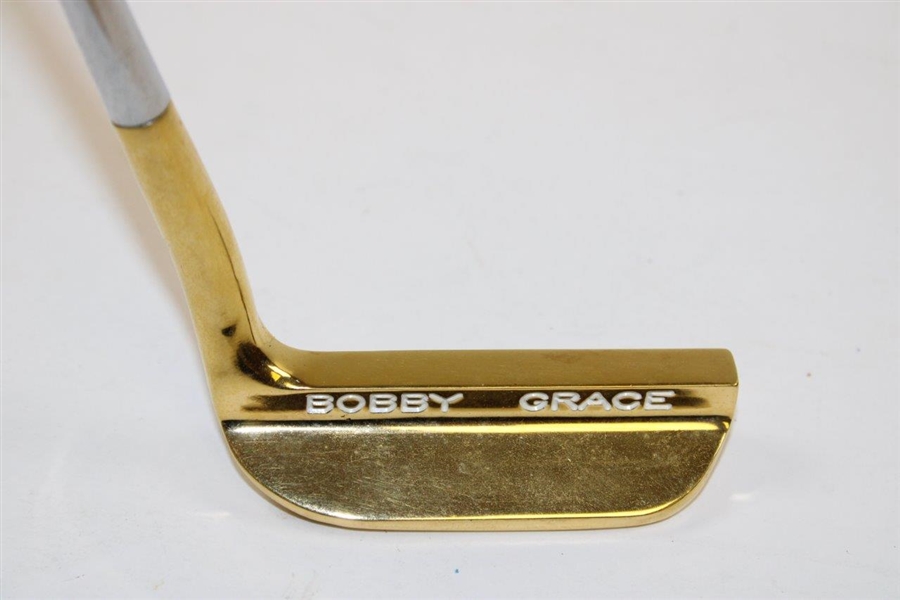Nick Price 1998 Dimension Data Winner Bobby Grace Gold Plated Putter