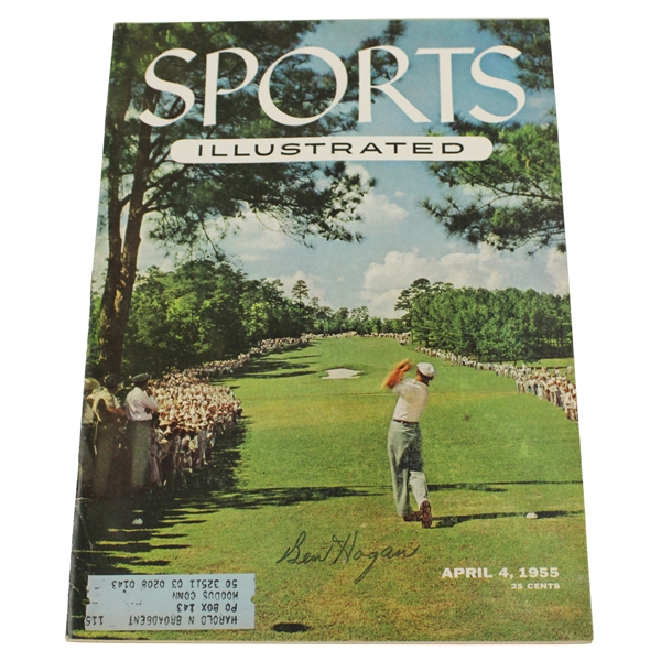 Ben Hogan Signed Sports Illustrated April 4, 1955 Magazine JSA FULL #BB52035