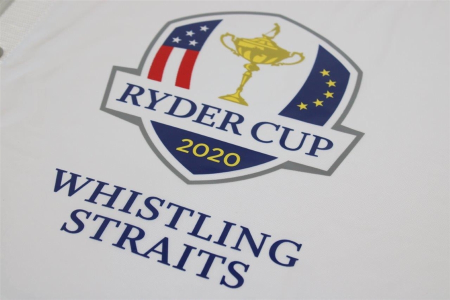 Fifty (50) Count 2020 Ryder Cup at Whislting Straits White Unopened Screen Flags