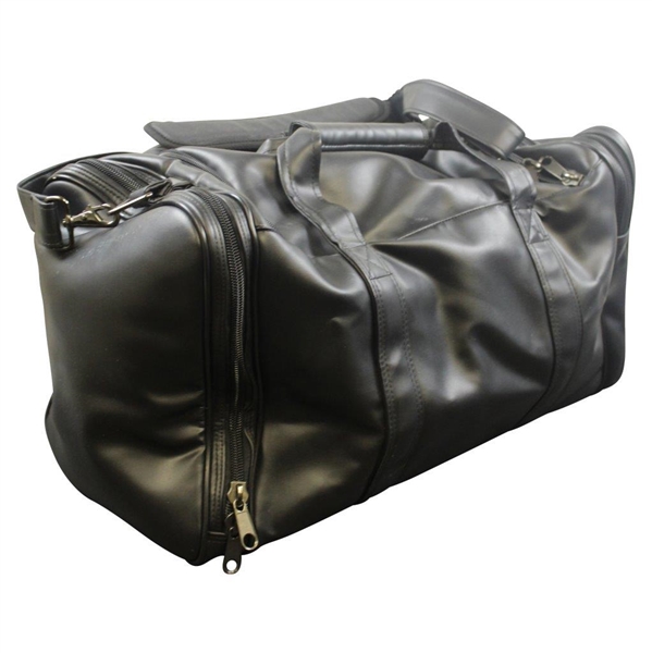 Undated Black Masters Large Leather Travel Bag - Unused