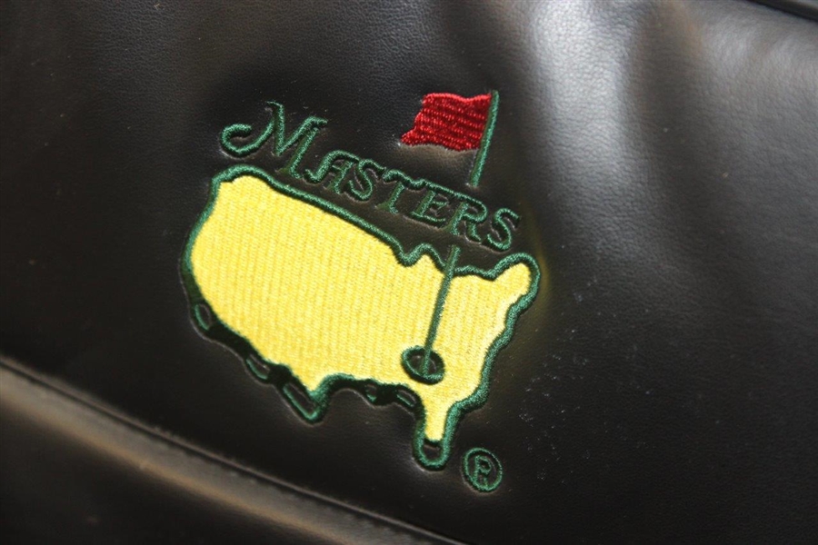 Undated Black Masters Large Leather Travel Bag - Unused