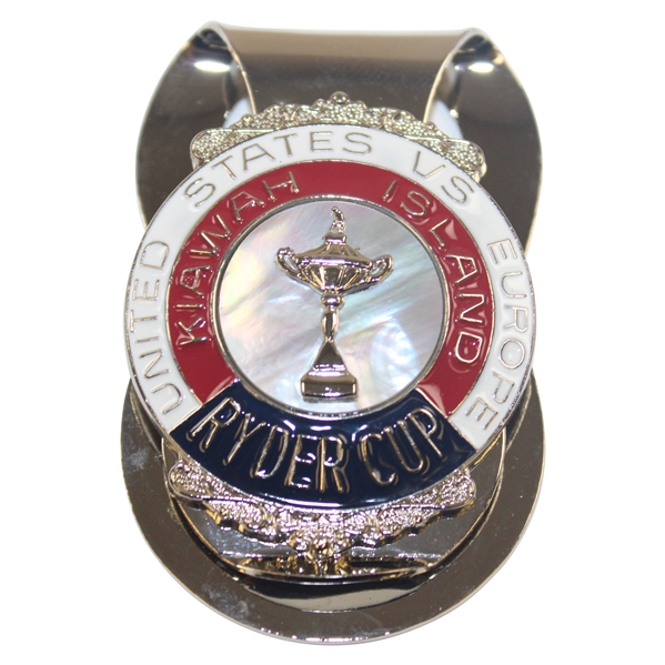 Ryder Cup at Kiawah Island Commemorative Silver Money Clip